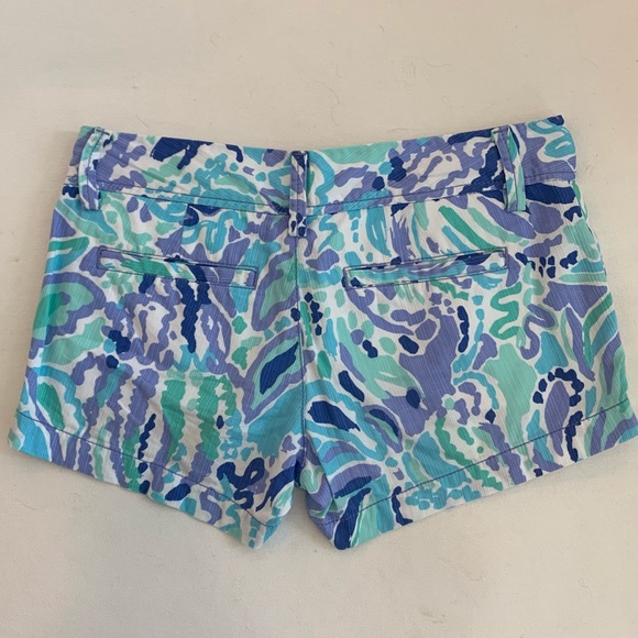 Lilly Pulitzer Walsh Shorts - Nice Ink - 00 - Picture 2 of 5